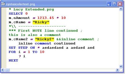Burkhard's VFP Blog: VFP's Editor Code RTF2HTML (Part 5)